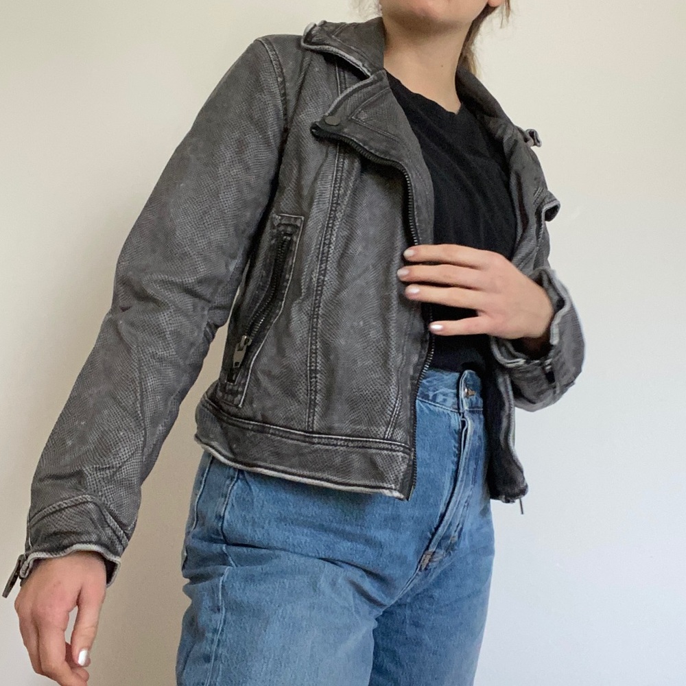 BLANK NYC leather jacket
